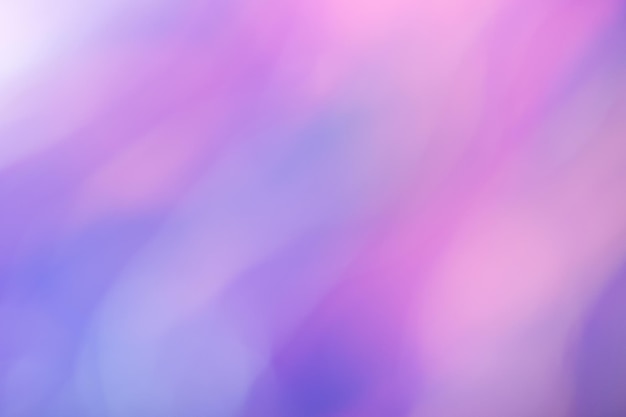 Photo blurred light purple and blue background defocused art abstract pearl gradient backdrop with lilac blur and bokeh