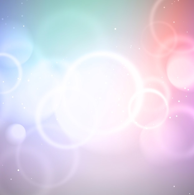 Photo blurred lights abstract background