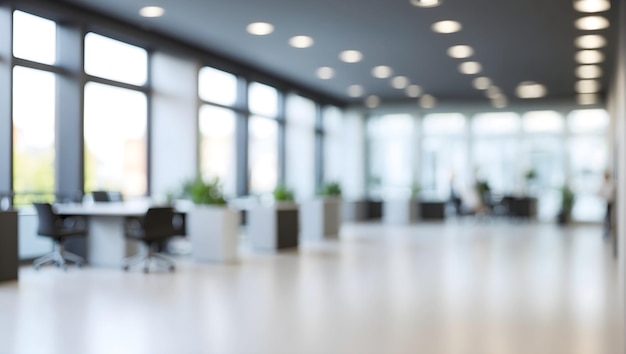 Blurred office background modern design