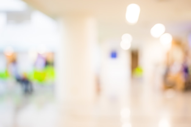 Blurred patient waiting for see doctor,abstract background