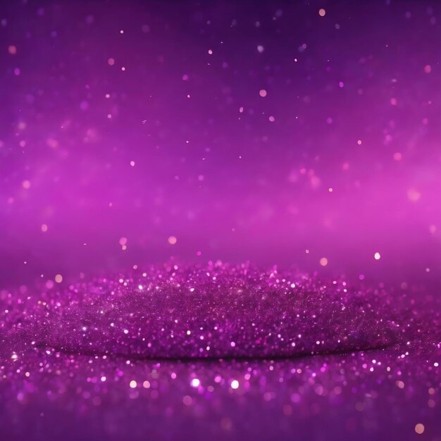 Blurred purple background with light sparkles of purple color