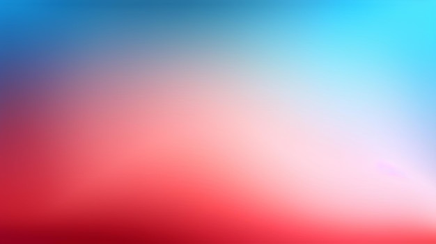 blurred red and blue background with a blurry effect generative ai