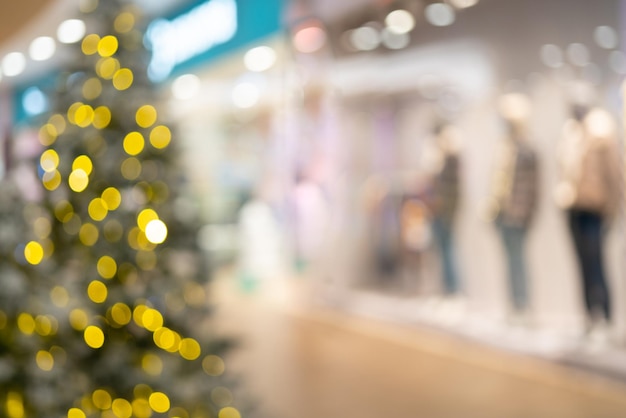 Blurred store interior Soft focus background for an inscription