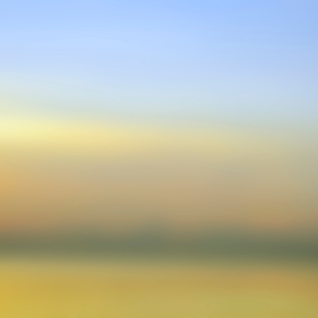 Blurred Sunrise Background, Early Morning Light, The Natural Lighting Phenomena.