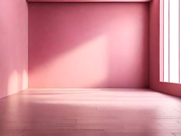 Blurred white and pink abstract background with shadowsGenerative AI