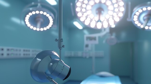 Blurring the Background in a Medical Precision Modern Operating Room in a Contempora Generative AI