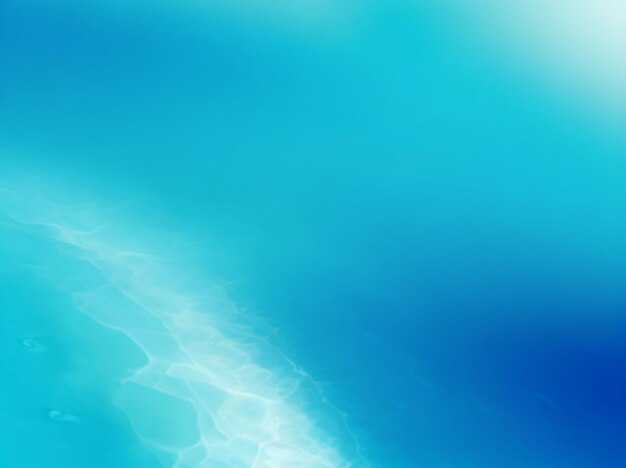 Blurry Azure Tranquility Abstract Background in Calming Azure Hues