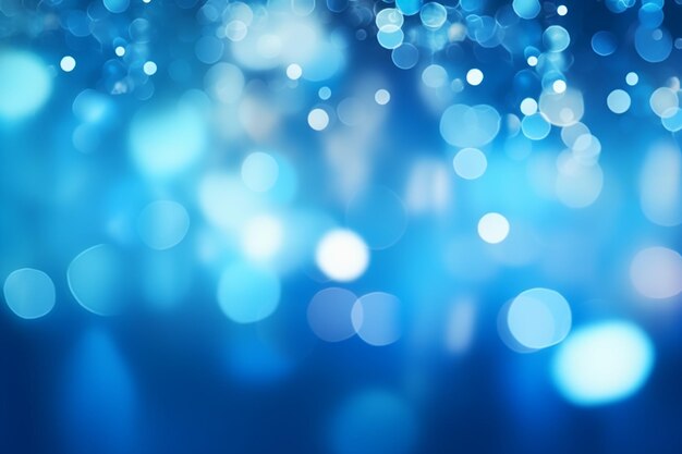 Blurry Blue Abstract Background