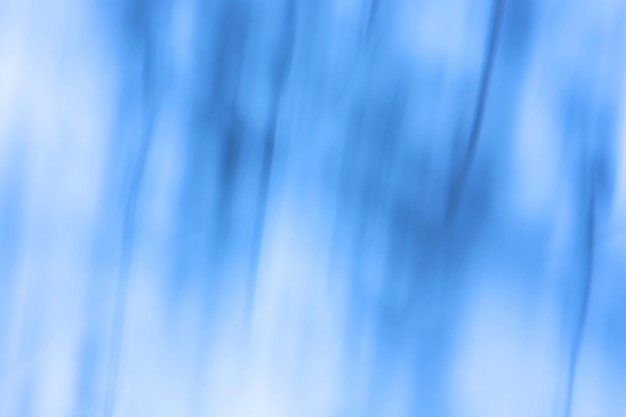 Blurry blue clear color bokeh backdrop Blurred defocused background