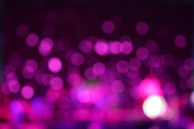 Blurry and bokeh background in concert stage