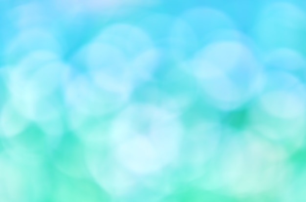 Photo blurry green-blue abstract background