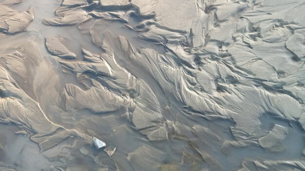 Blurry image of sand pattern abstract nature background