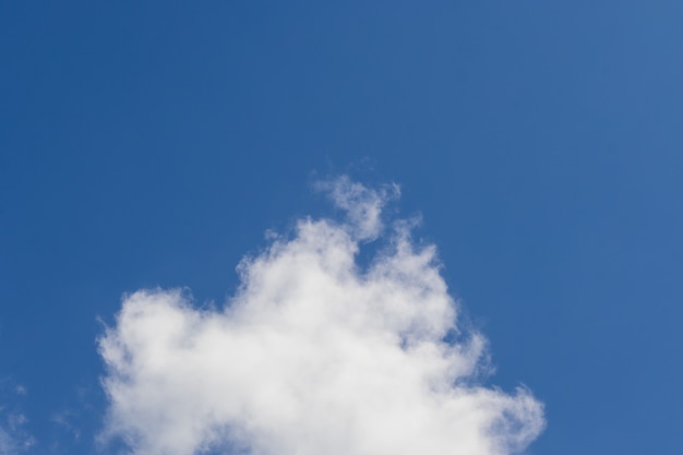 Blurry image of white clouds on the dark blue sky The more you look, the more you come up with new ideas, ideas and imaginations.