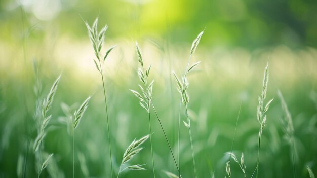 畑 の 草 の ぼんやり た 写真