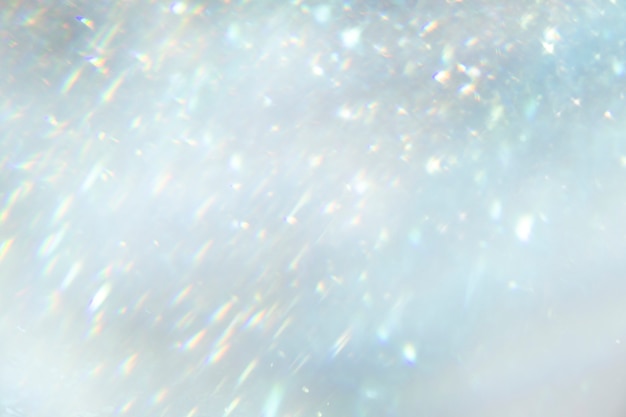 Photo blurry silver glitter background texture