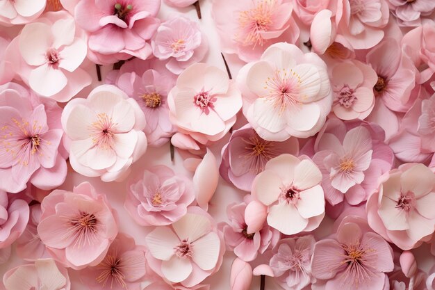 Blush Blossoms Pink Wallpaper Serenity