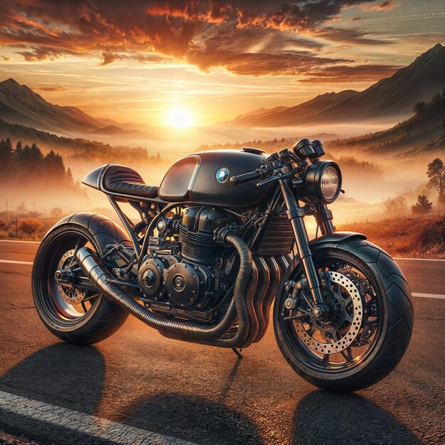 Photo bmw cafe racer