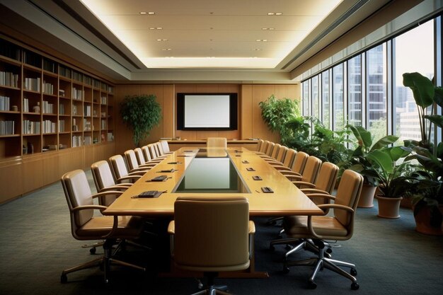 Boardroom Beauty Office Setting photo