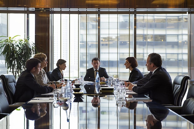 Boardroom Meetings Unfold