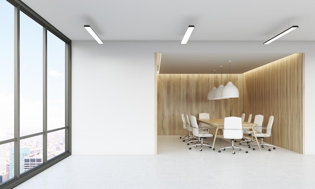 Boardroom in modern office