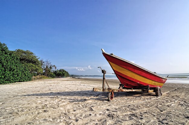 Boat on the beach