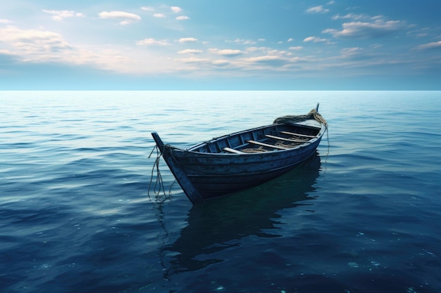 Boat Cruise Amidst the Waves