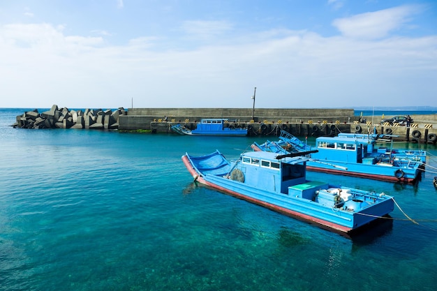 Boat Dock on shore