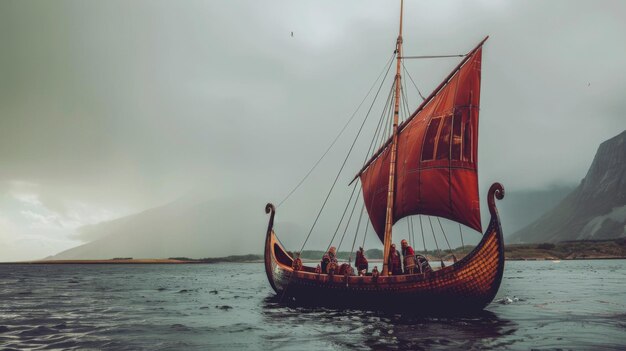 Boat Floating in Water