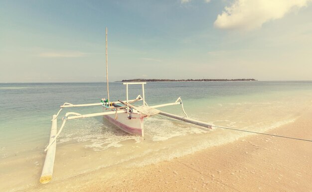 Boat in indonesia