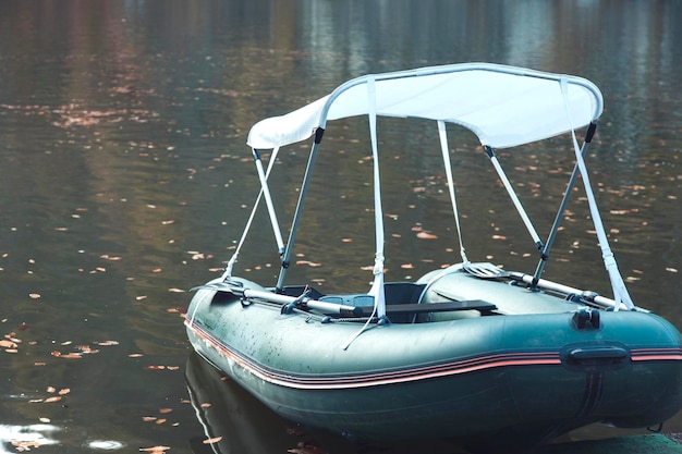 Boat in lake