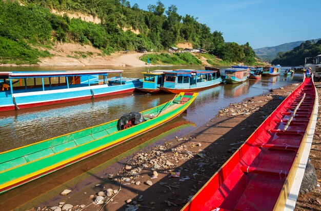 Boat in Laos