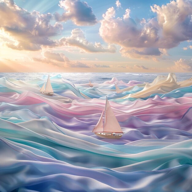 Photo boat painting