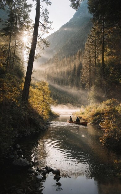 Boat in river side