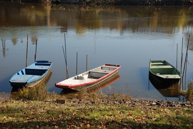 Boat on a river