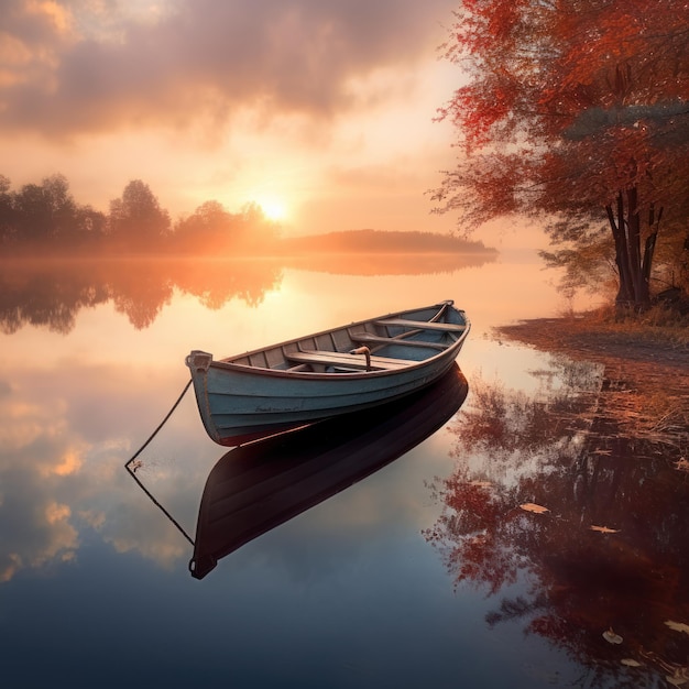 Boat on the river