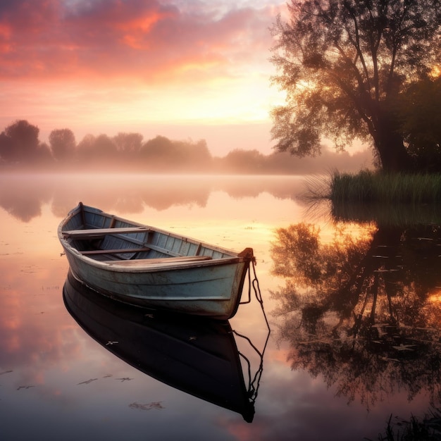 Boat on the river