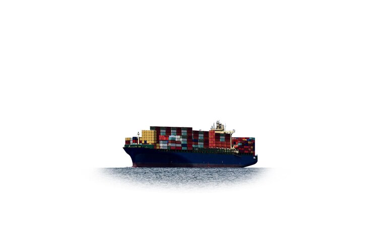 Photo boat sailing in sea against clear sky