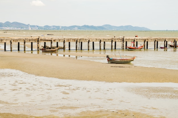 Boat in the sea