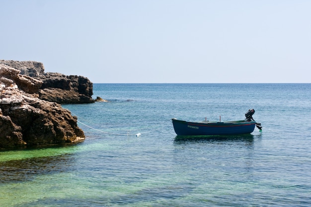 Boat in the sea