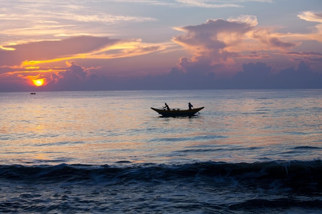 Boat on Sri Lanka