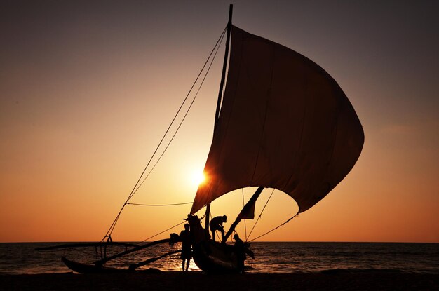 Boat on Sri Lanka