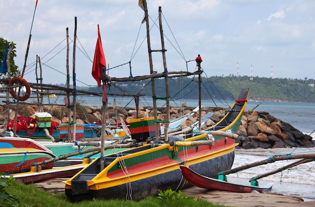 Boat on Sri Lanka