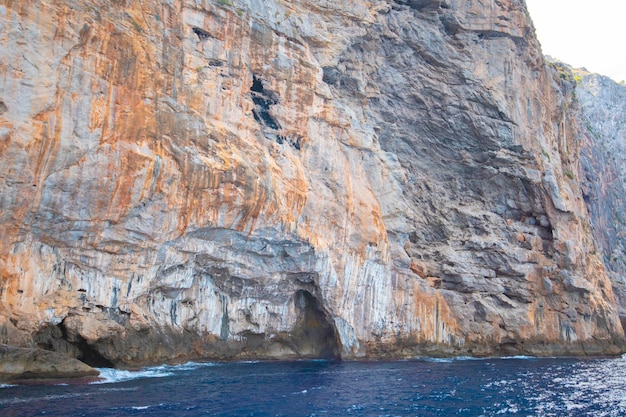 Boat trip from Port de Soller to Sa Calobra with an amazing view of the cliff coastline of Mallorca