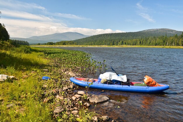 Boat trip on the river