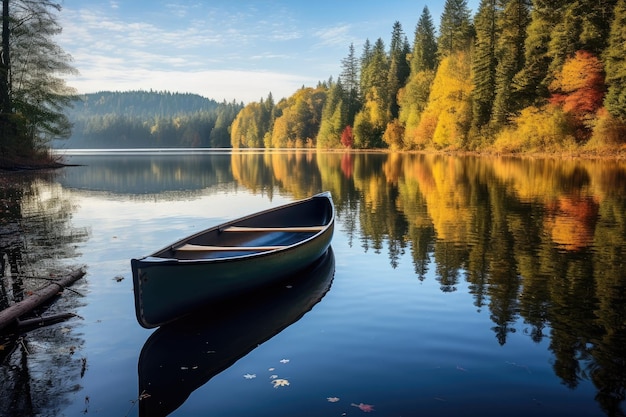 a boat on the water