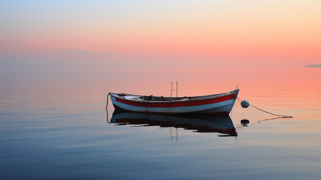 A boat on the water