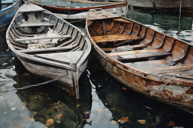 A boat with the word " boat " on it