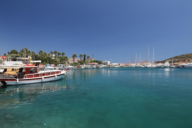 Boats in Datca Town