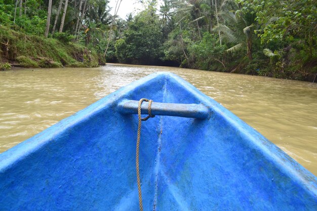 Boats go down the river