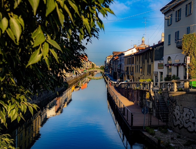 Photo boats in river